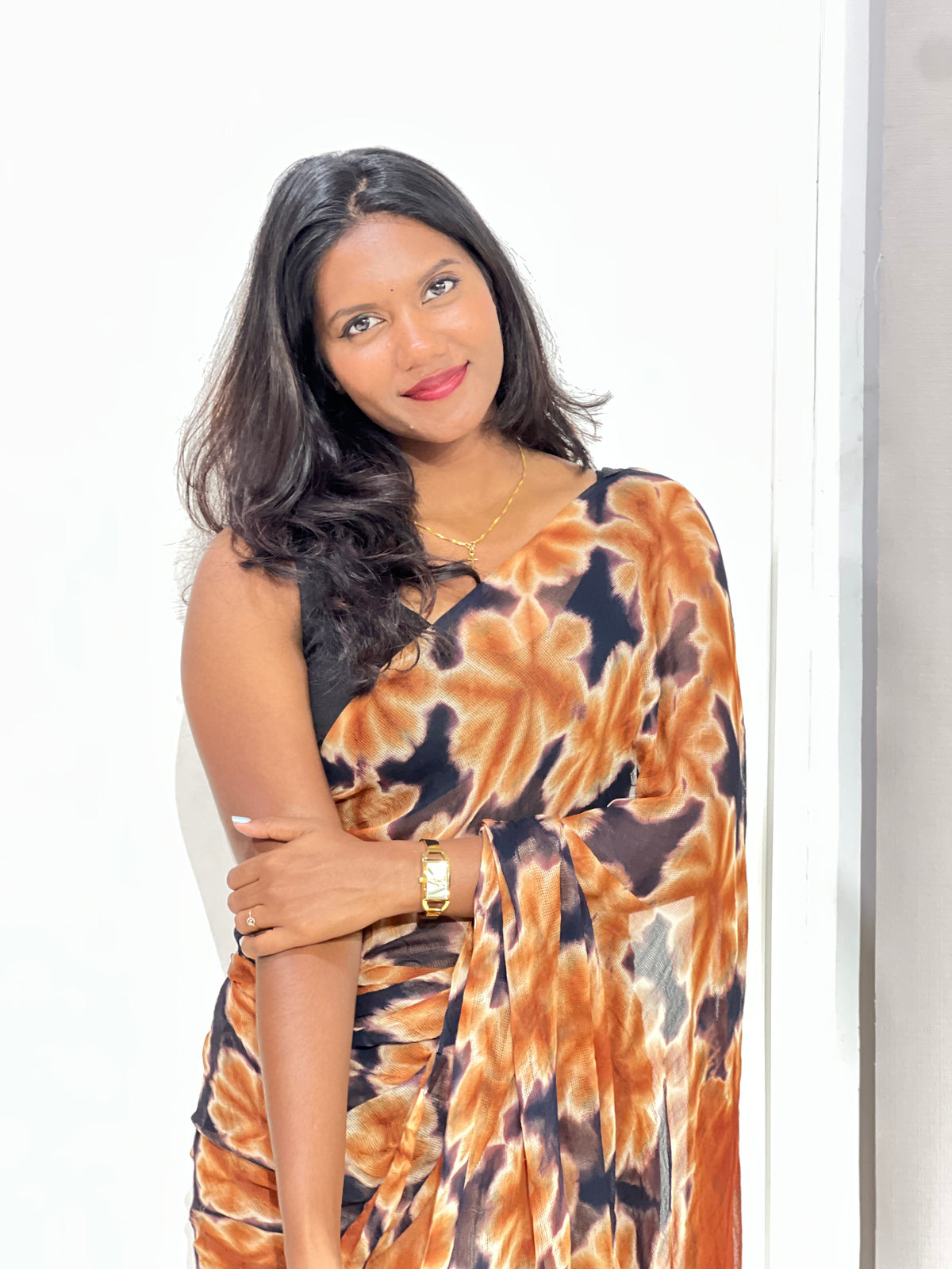 Tie & Dye Pattern Kota Saree | AHD1995
