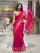 Traditional Jamdani Weaving Cotton Saree | RP741