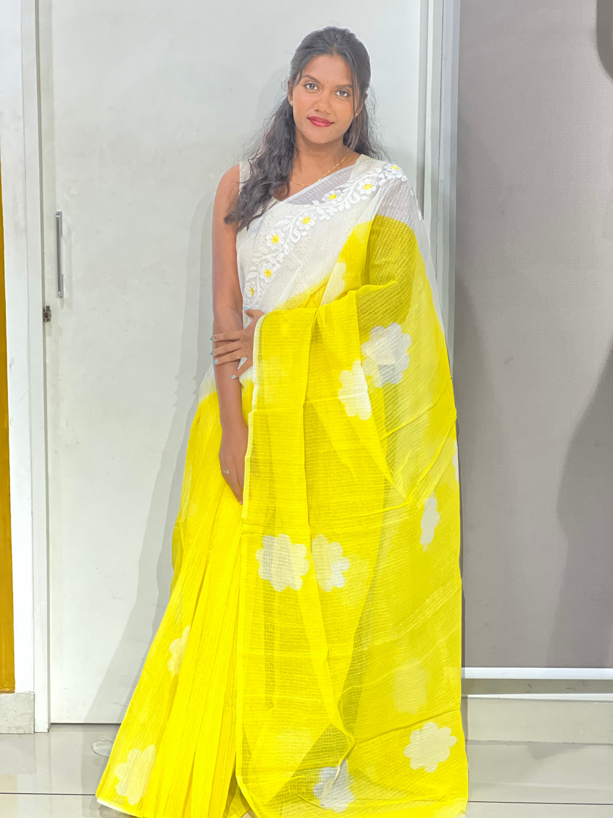 Stylish & Comfortable Embroidered  Kota Sarees |  RK225