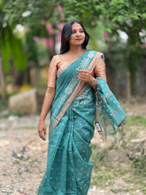 Traditional Jamdani Weaving Cotton Saree | RP738