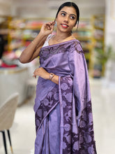 Cutwork Detailed Semi Tussar Saree | SUN410