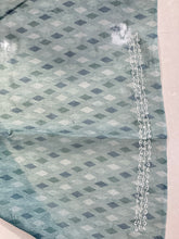 Print With Embroidery Highlighted Tussar Organza Saree  | BLD1114