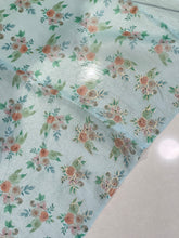 Digital Printed Pattern Tissue Organza Saree | BLD1111