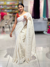 Lucknowi Inspired Embroidery Supernet Kota Saree | MR168
