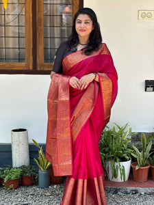 Antique Zari Weaved Silk Saree | NN106