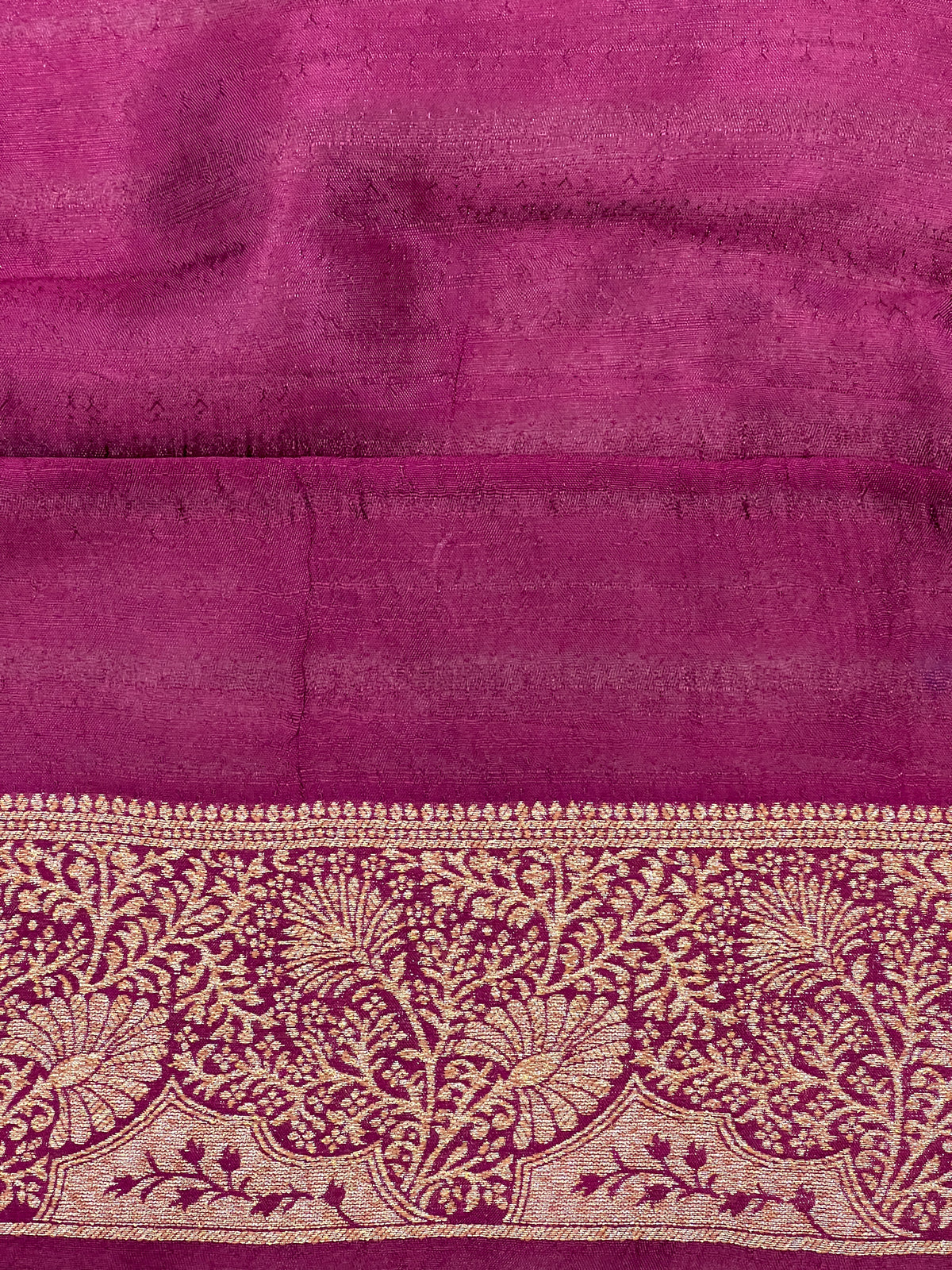 Floral Pattern Tussar Finish Saree |  YNG1760