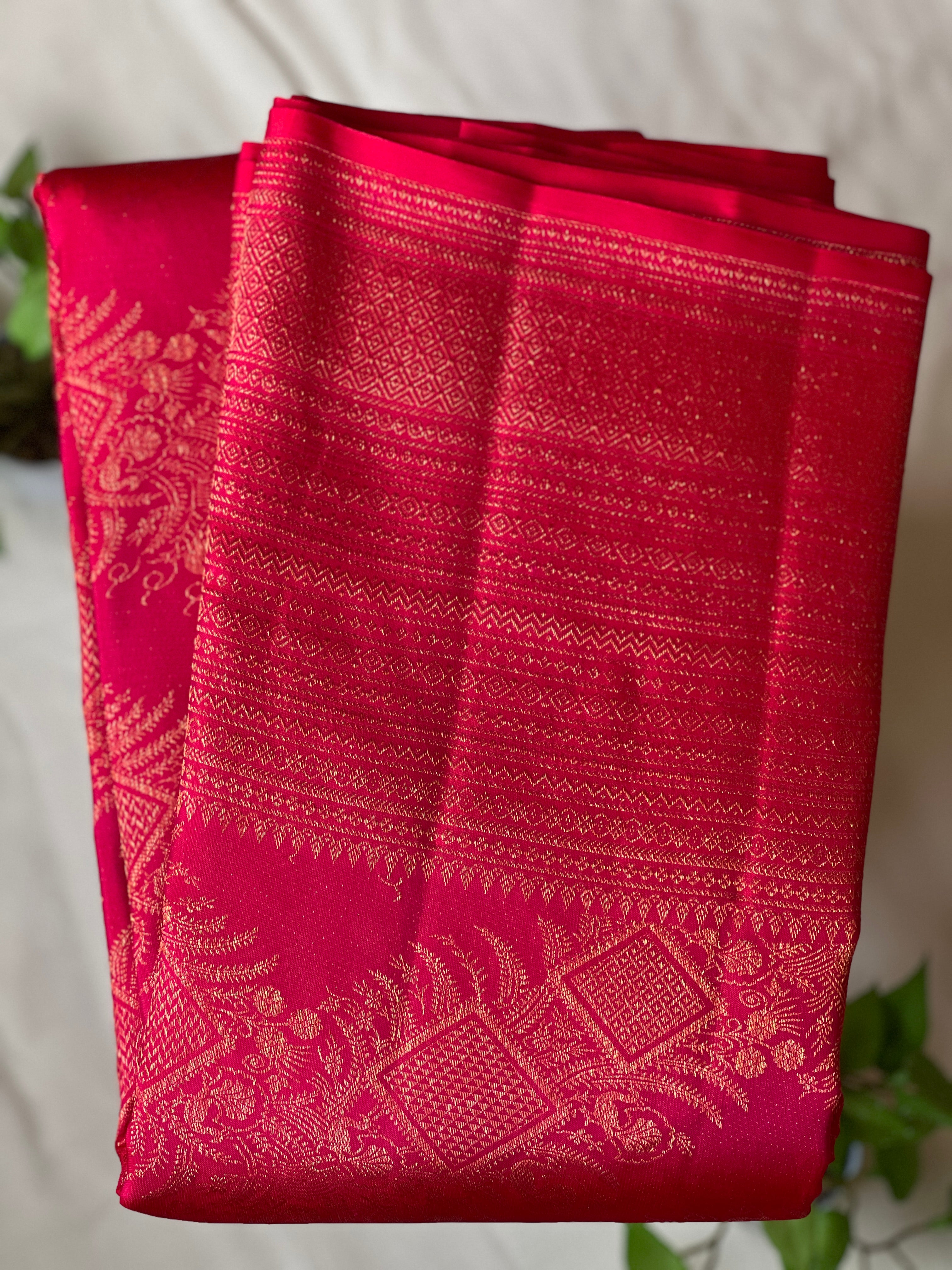 Hand Loom Kanchipuram Saree | HH179
