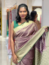 Golden Zari Woven Tissue Saree | NN229