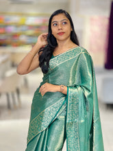 Traditional Banarasi Weaving Patterned Semi Silk Saree | NN369