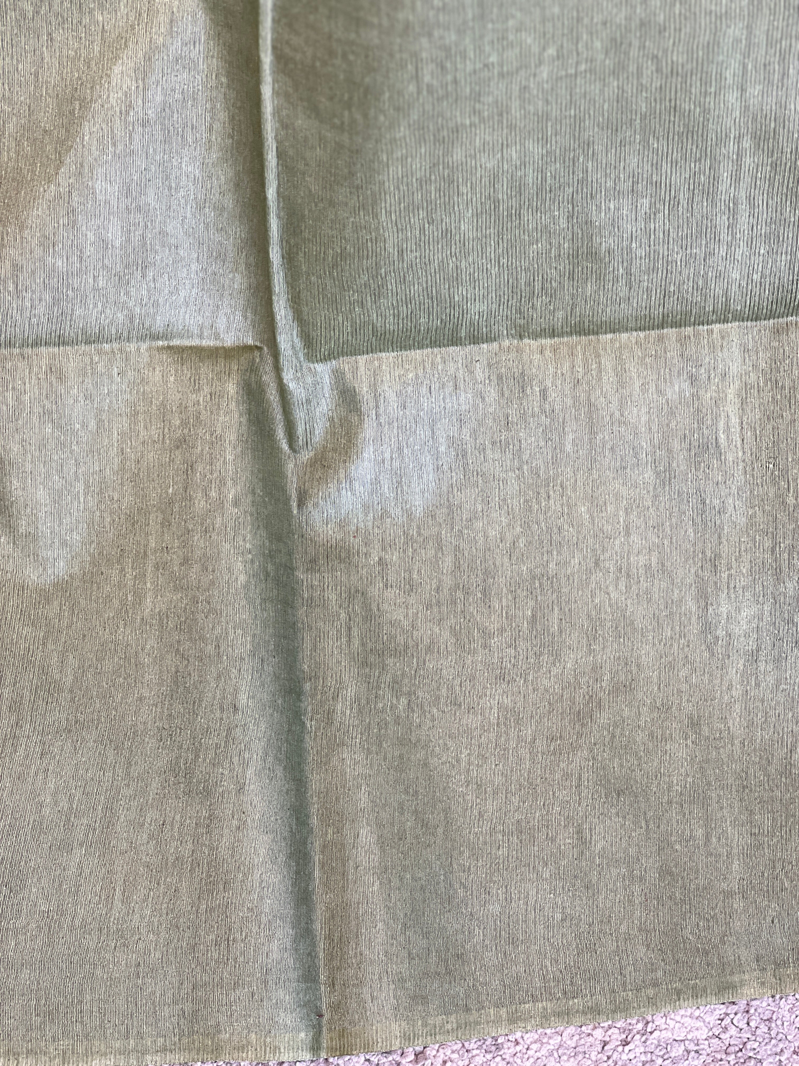 Self Weaving Geometric Patterned Tussar Saree | PNS209