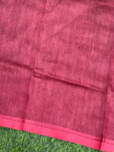 Screen Printed  Muga Tussar Saree | YNG146