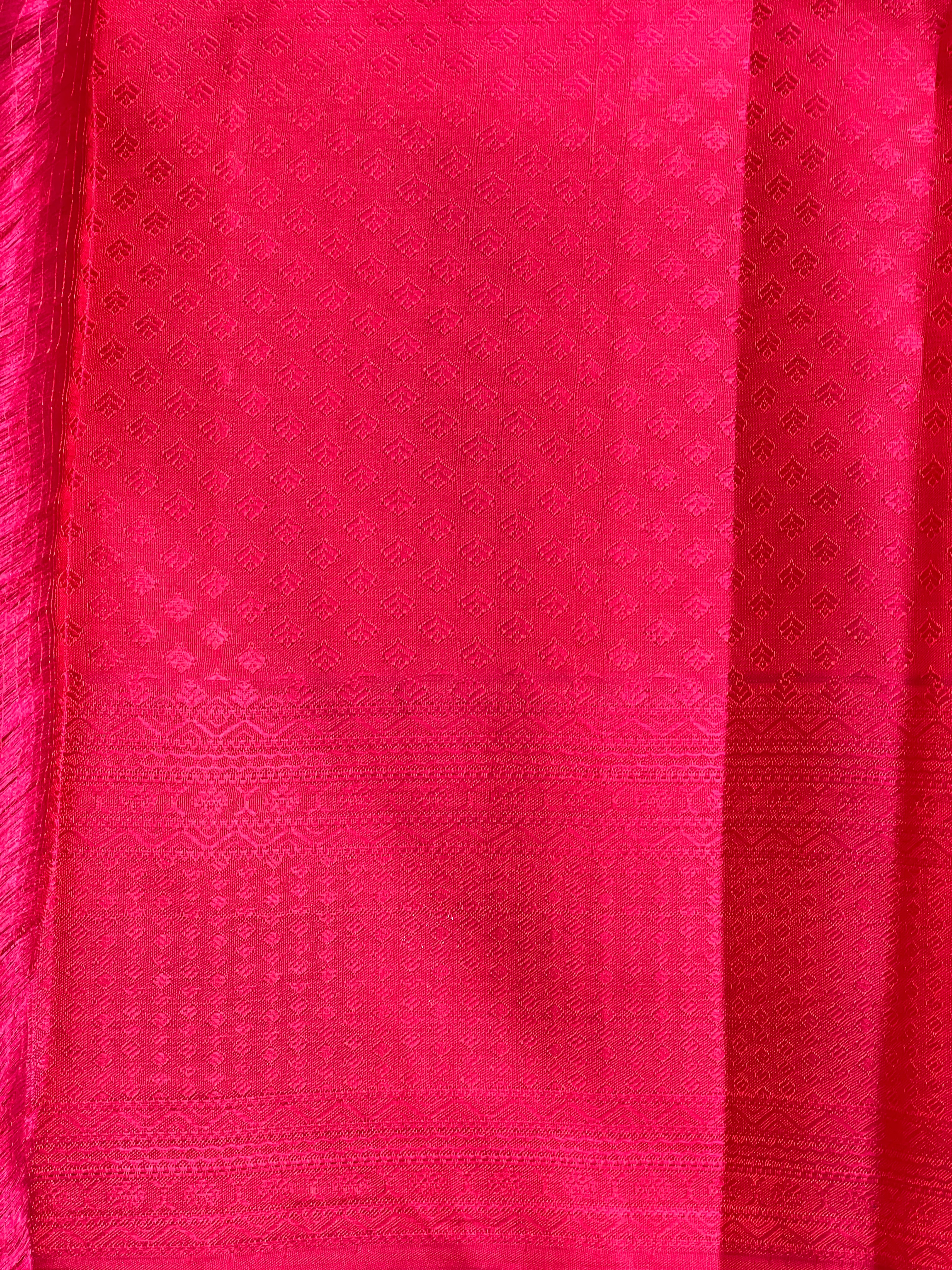 Traditional Jacquard Butta Woven Soft Silk Saree | RMR111