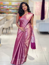 Traditional Banarasi Weaving Patterned Semi Silk Saree | NN368