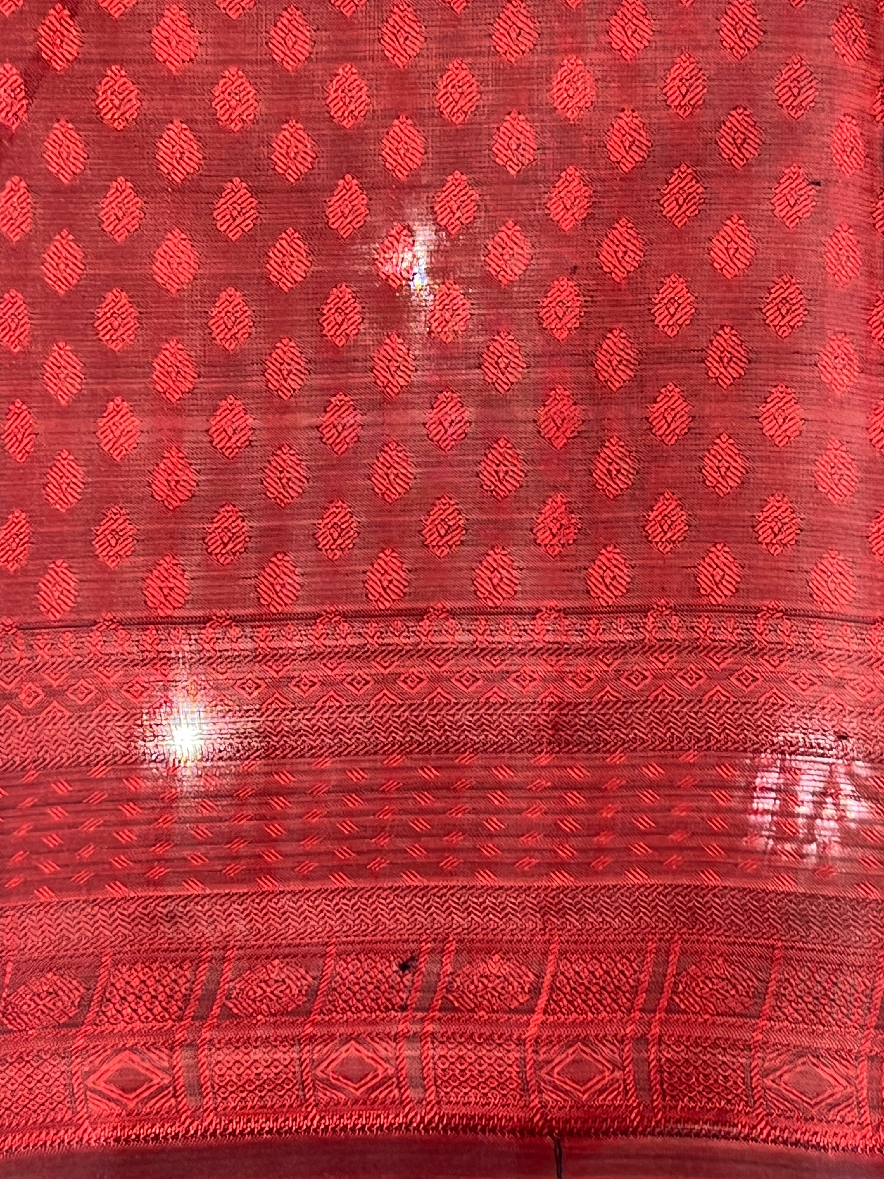 Traditional Jacquard Butta Woven Soft Silk Saree | RMR106