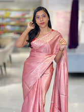 Traditional Banarasi Weaving Patterned Semi Silk Saree | NN371