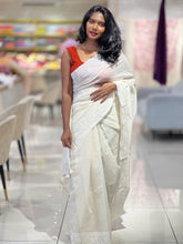 Machine Embroidered Supernet Kota Saree | MR164
