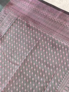 Pink Zari With Thread Weaving Soft Silk Saree | SMS238