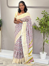 Digital Printed Chanderi Finished Saree | ACT745