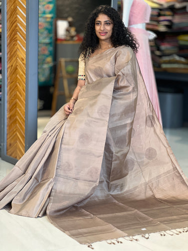 Circular Pattern Pure Silk Saree | SVS111