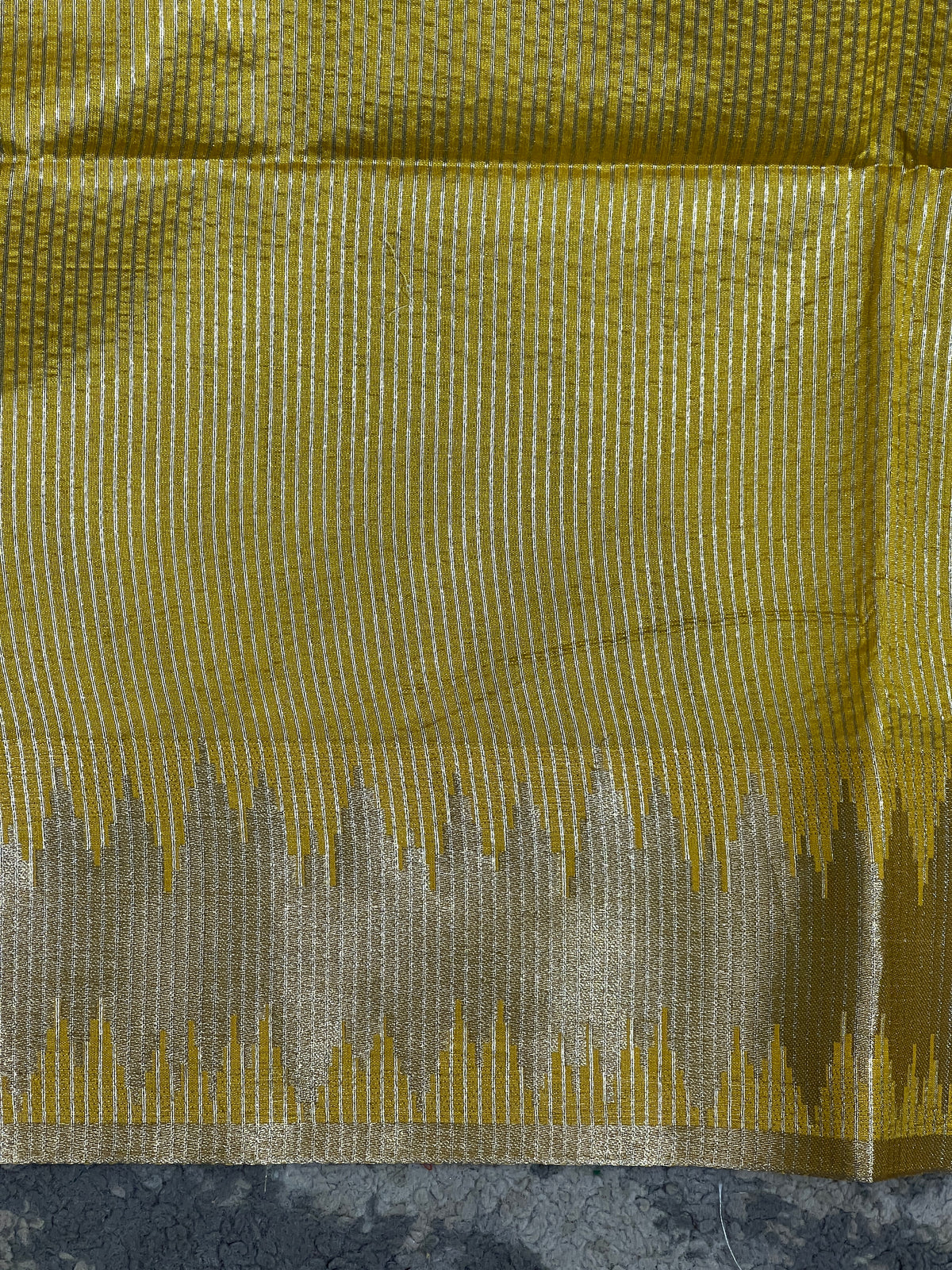 Temple Border Pattern Semi Tussar Saree | SSN573