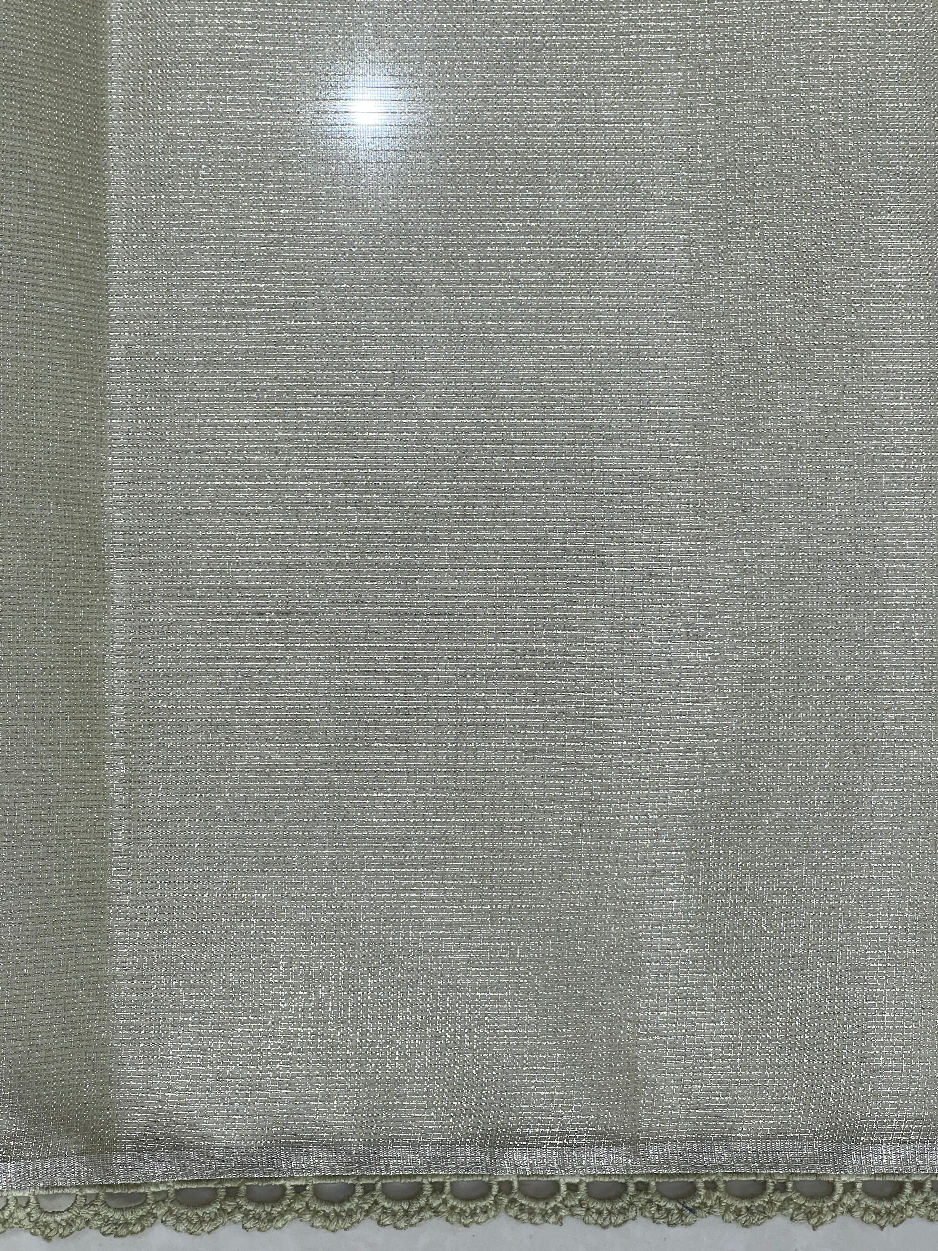 Floral Embroidery Detailed Tissue Saree | PKS154