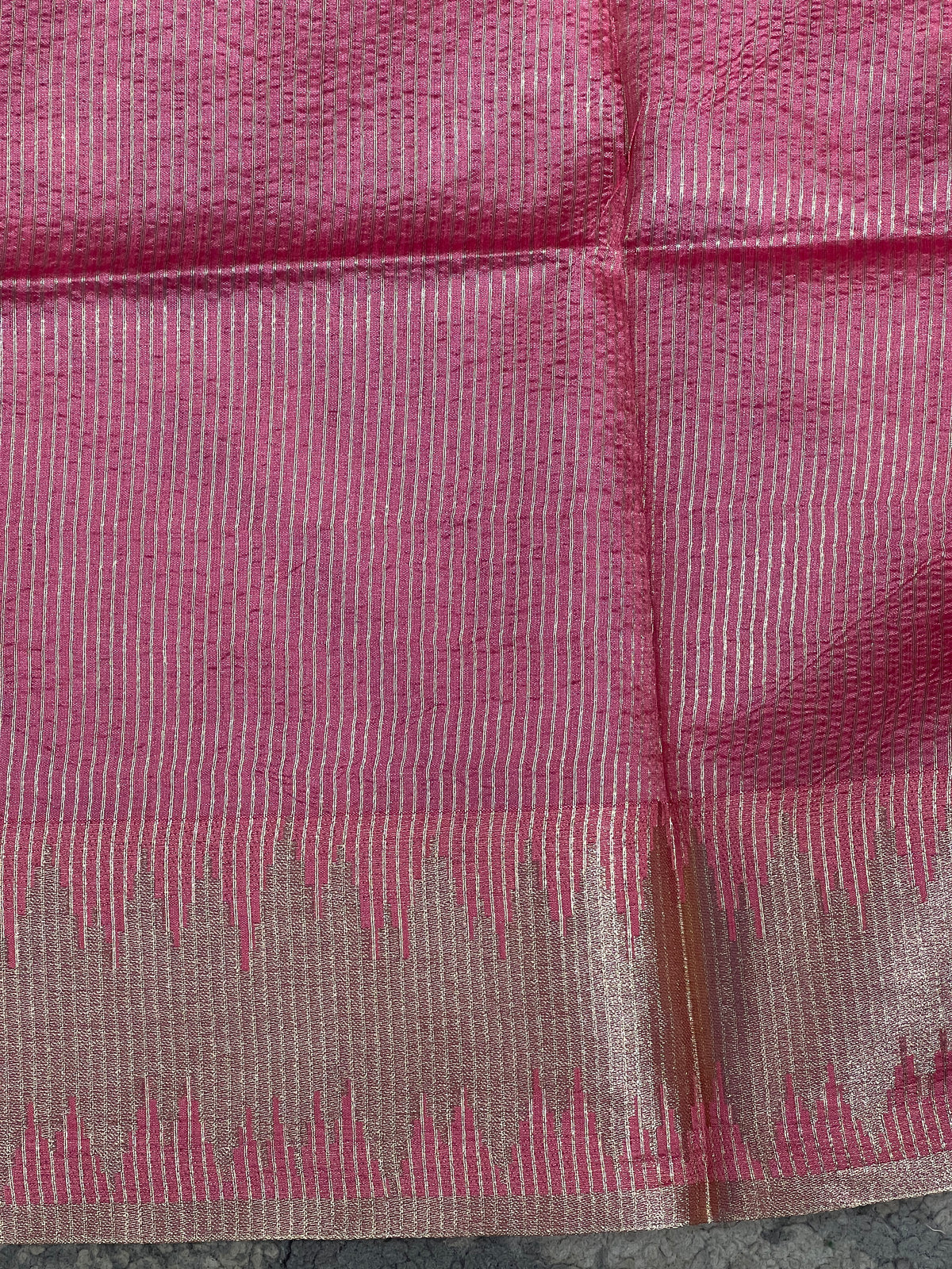 Temple Border Pattern Semi Tussar Saree | SSN572