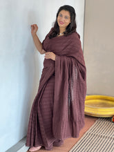Hakoba With Crochet Lace Detailed Kora Cotton Saree | DN777