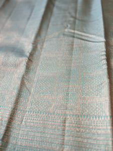 Geometrical  Woven Kanchipuram Saree | HH193