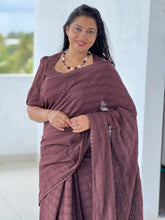 Hakoba With Crochet Lace Detailed Kora Cotton Saree | DN777