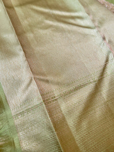 Floral Jaal Weaving Kanchipuram Saree | HH198