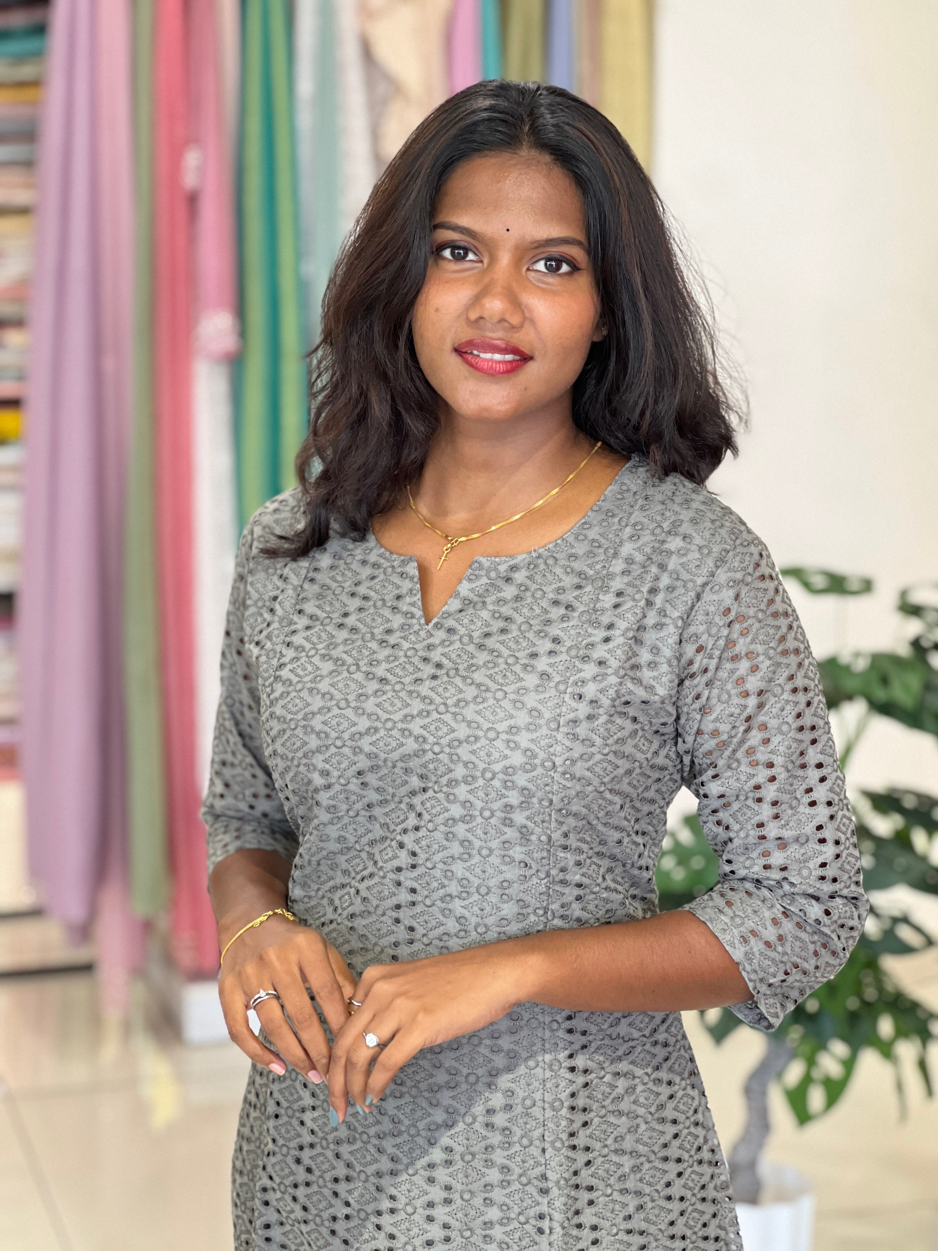 Cotton Hakhoba Kurta Set |UNM143