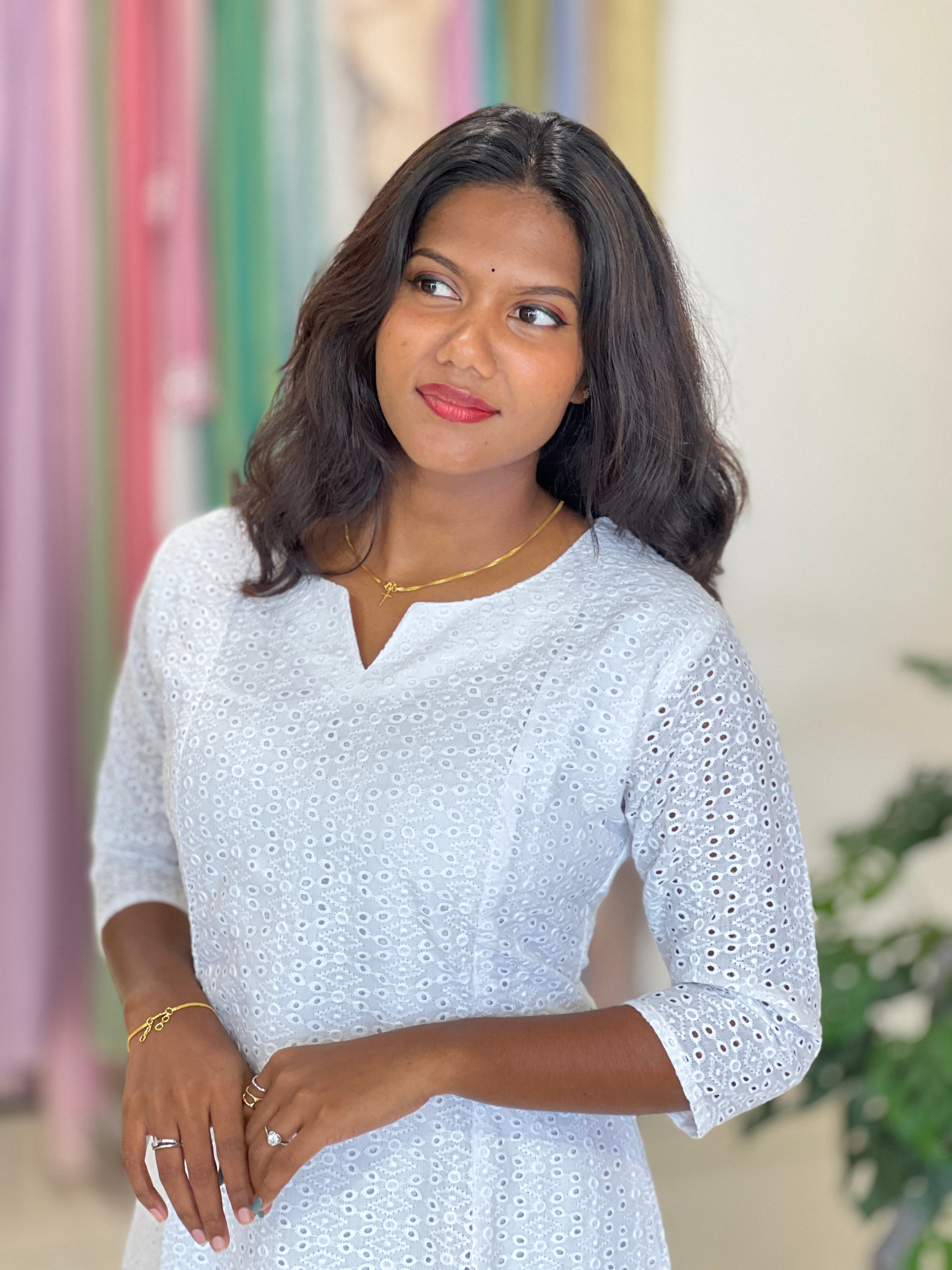 Hakobha Pattern Cotton Kurta  | UNM138