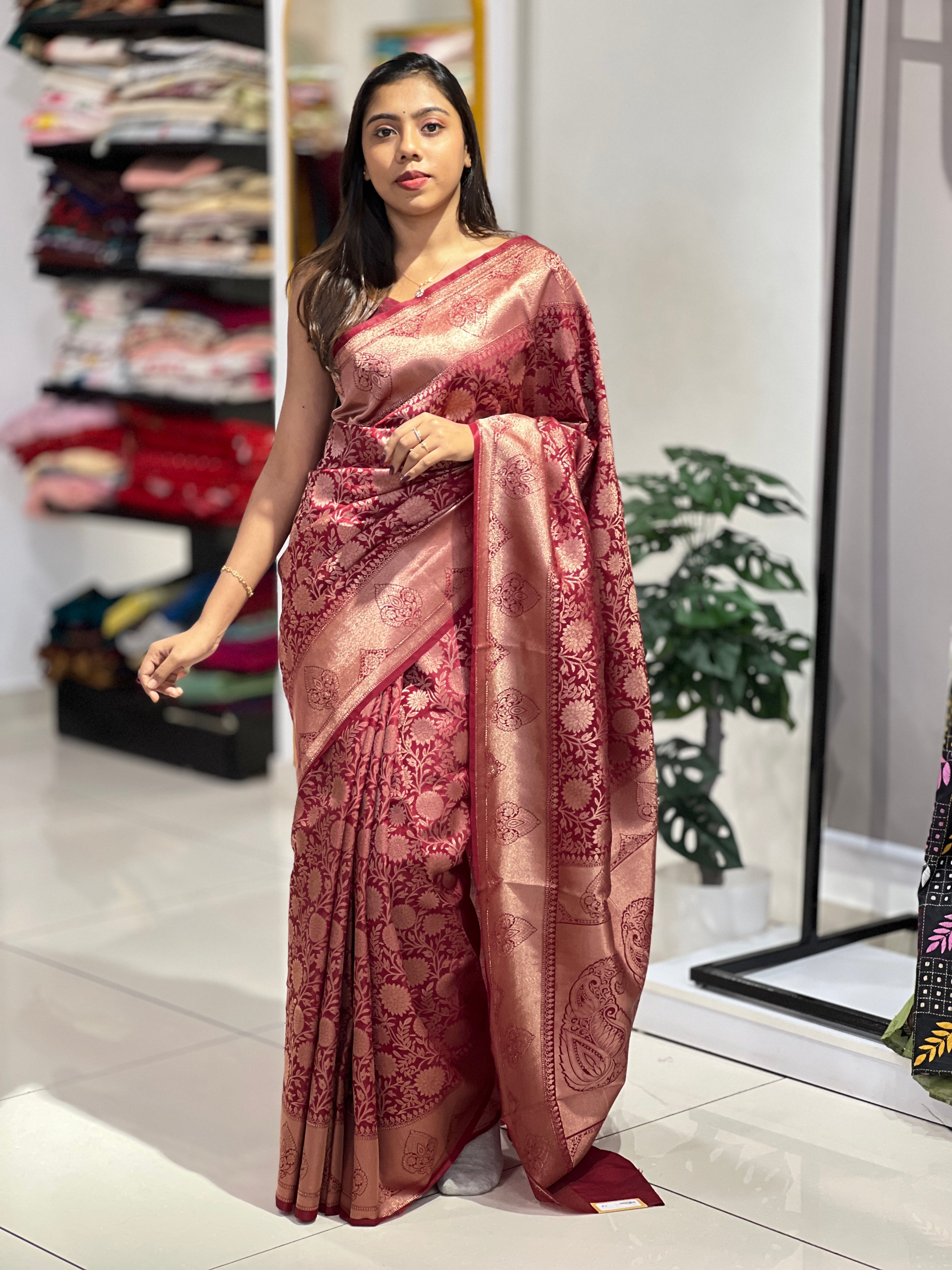 Zari Woven banarasi Saree | NN460