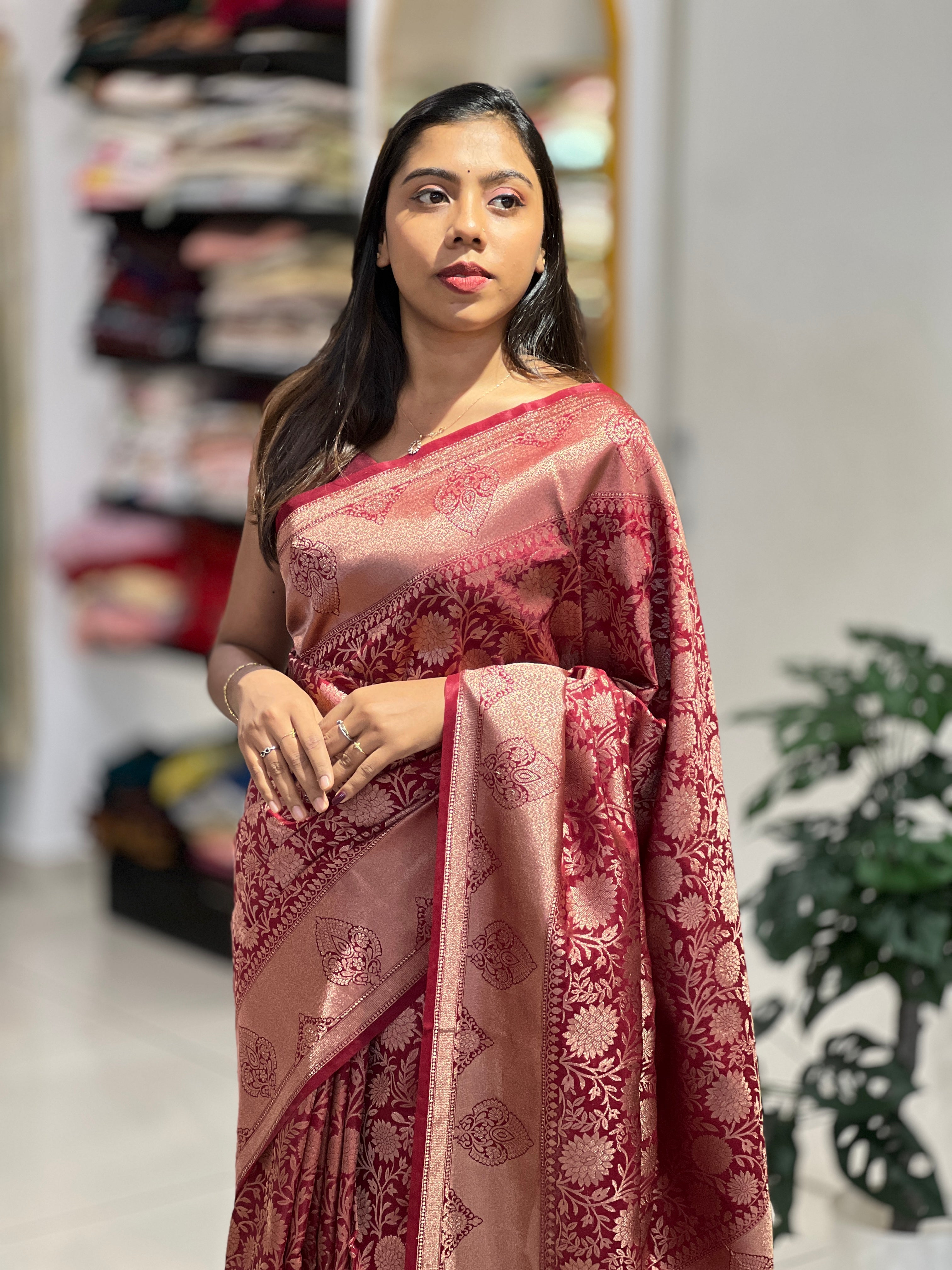 Zari Woven banarasi Saree | NN460