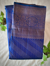 Light Copper Zari Woven Kanchipuram Saree  | HH182