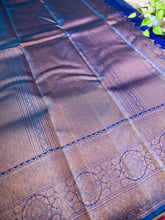 Light Copper Zari Woven Kanchipuram Saree  | HH182