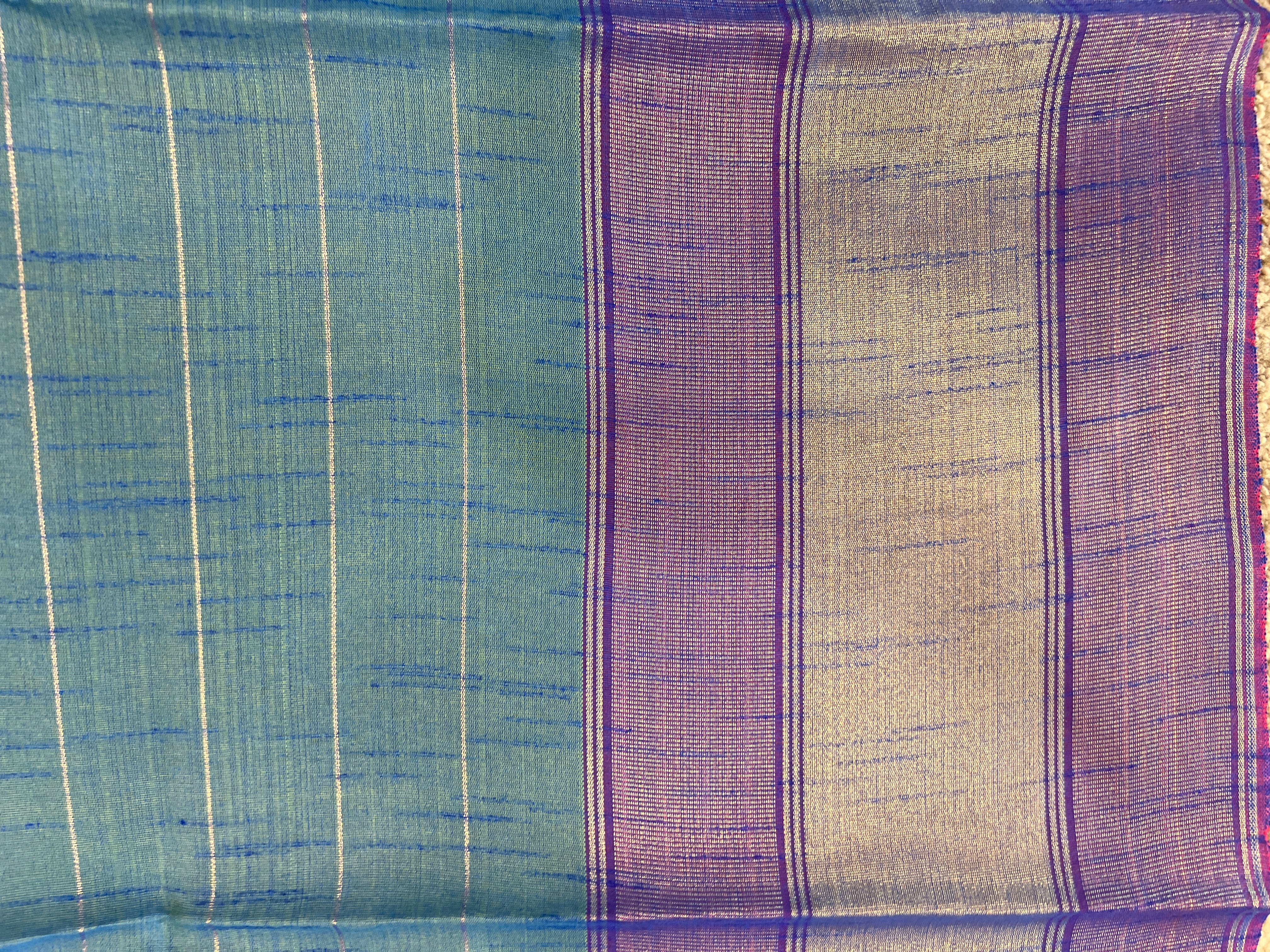 Kantha Weaved Semi Silk Saree | SKH230