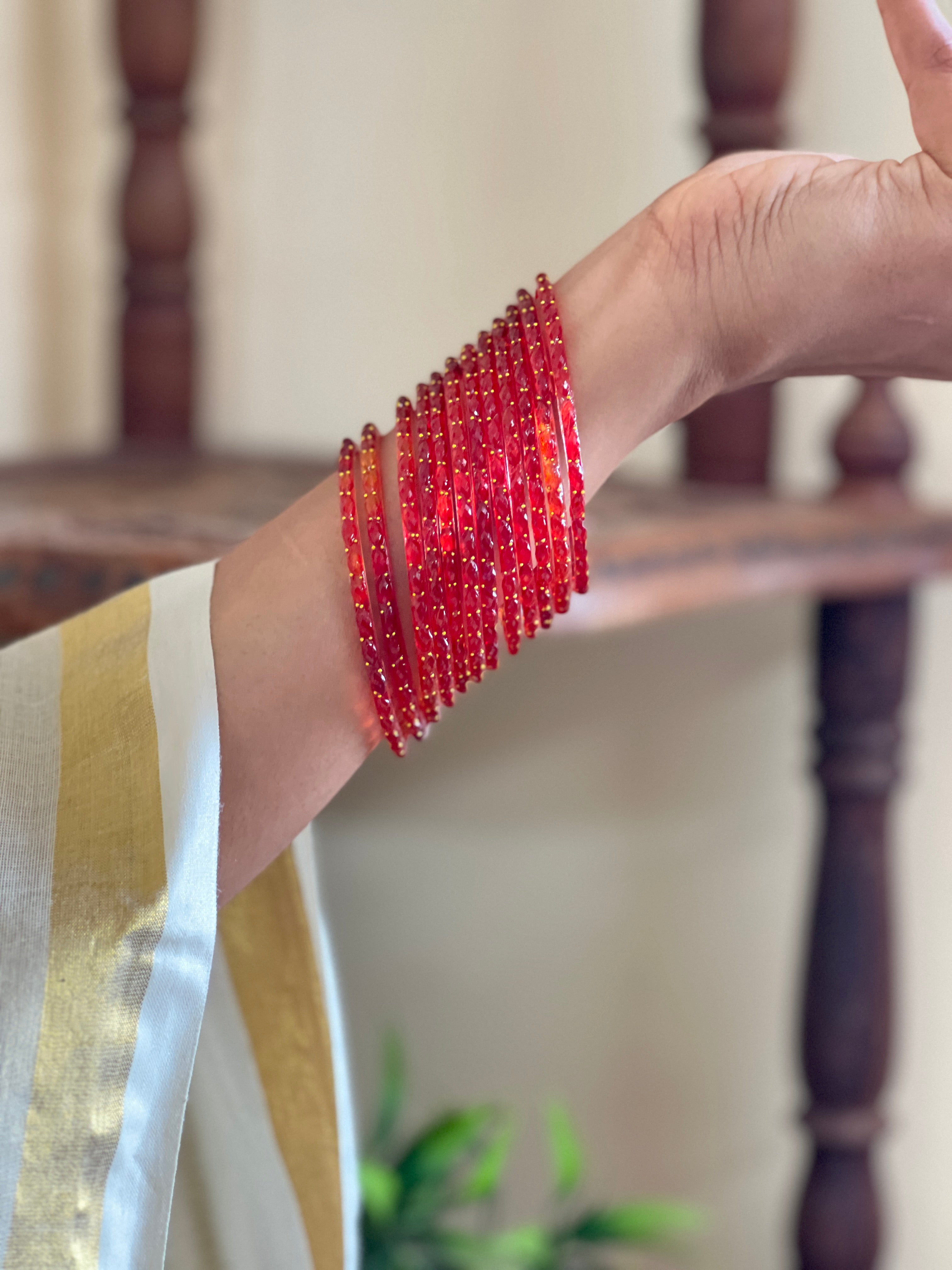 Premium Glass Bangles | KGB137