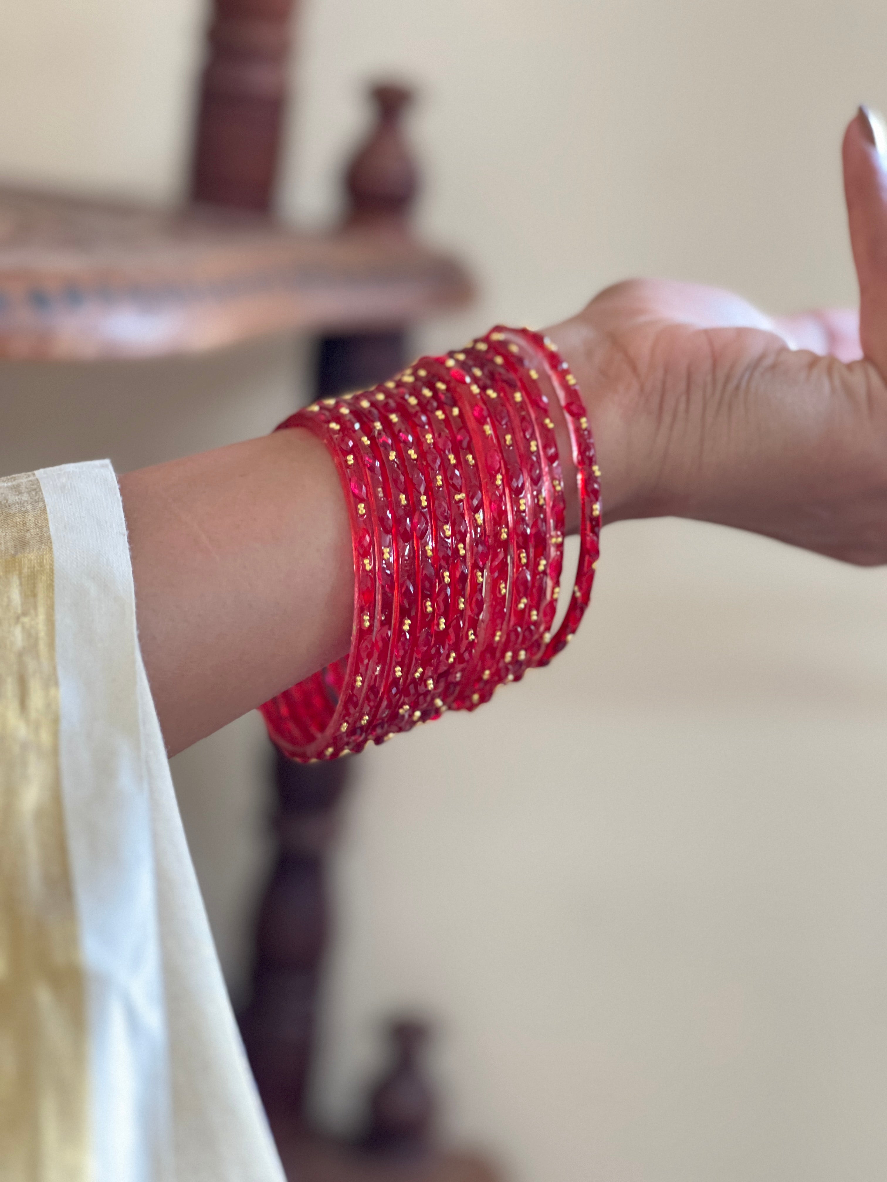 Premium Glass Bangles | KGB125