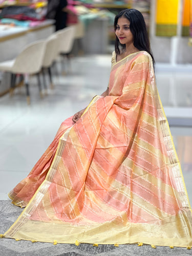 Regal Pattern Chanderi Finish Saree | JRT126