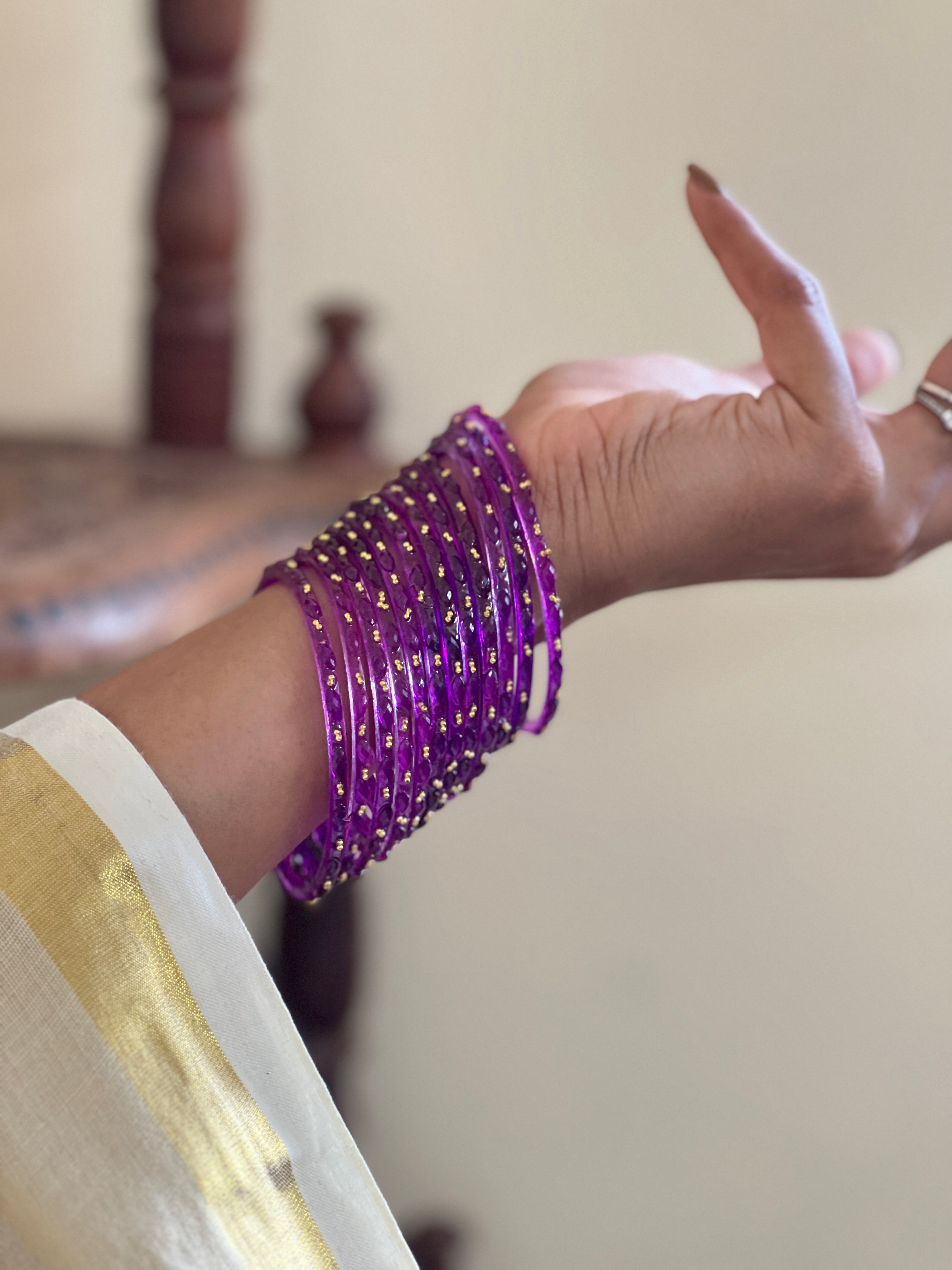Premium Glass Bangles | KGB114