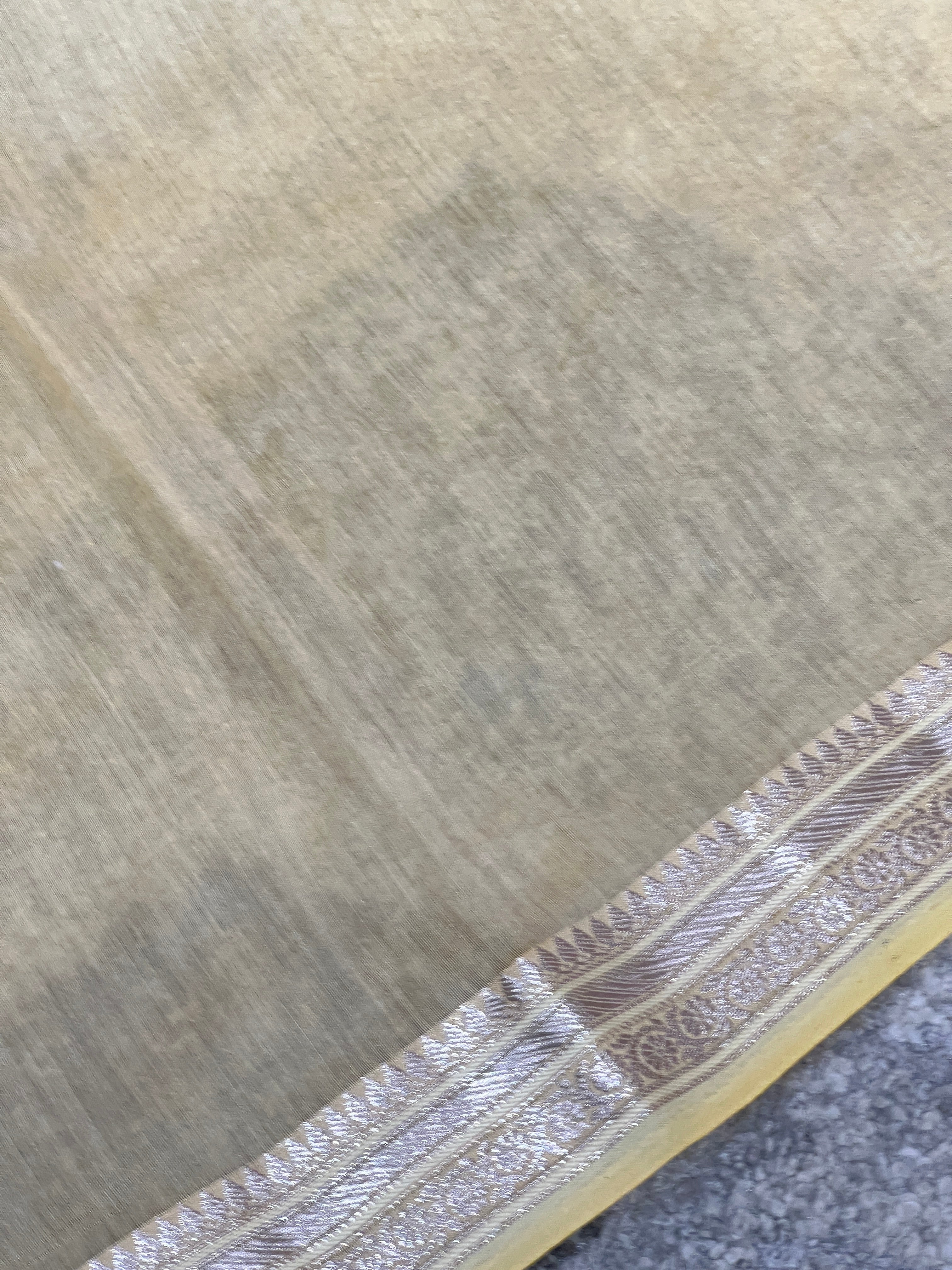 Leher Pattern Chanderi Finish Saree | JRT126
