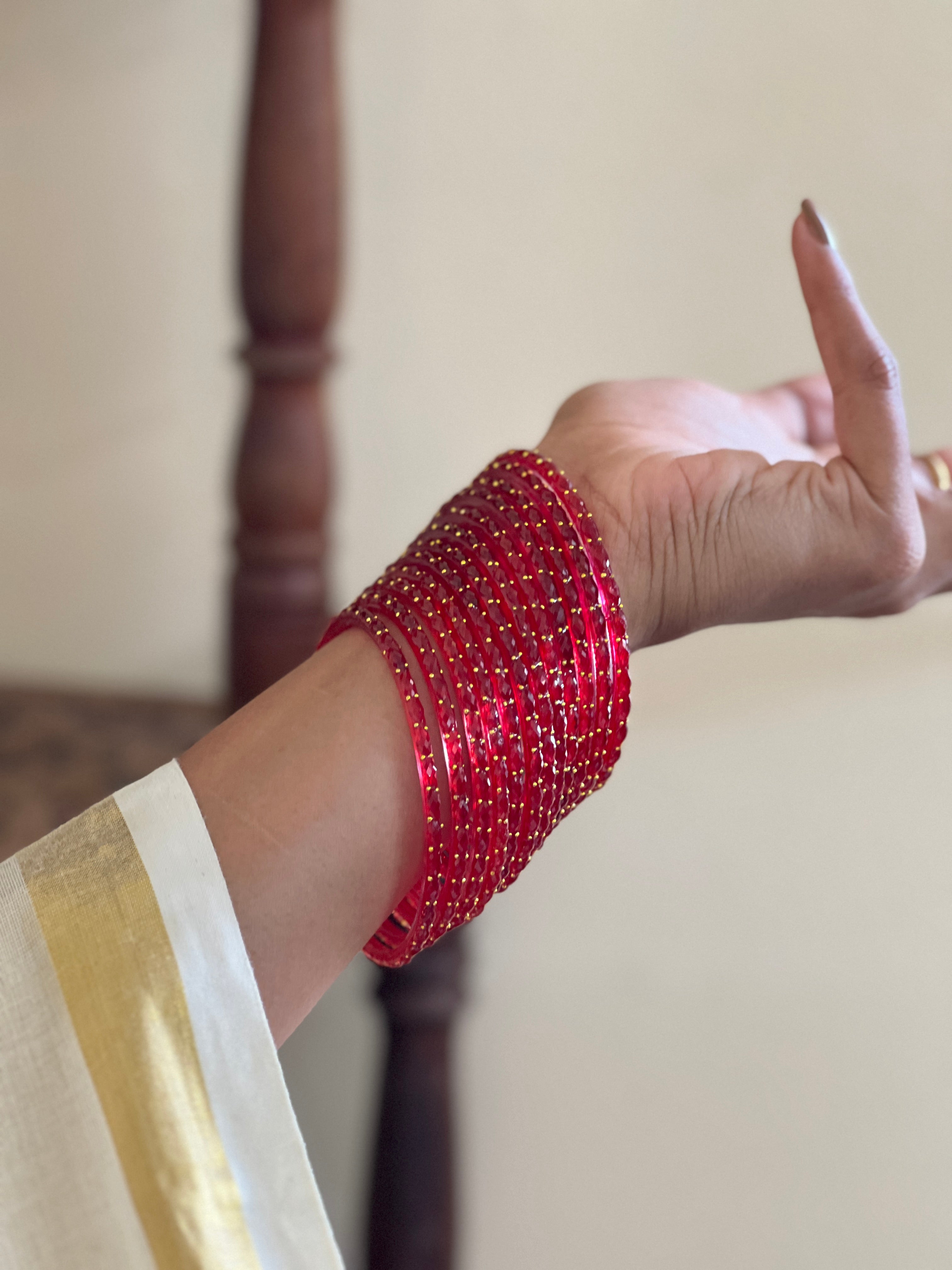 Premium Glass Bangles | KGB112