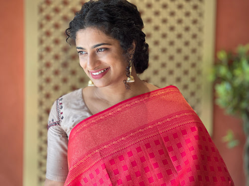 Traditional Kanchipuram Saree | HH175