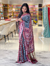 Floral Print Patterned Modal Saree | SSN112