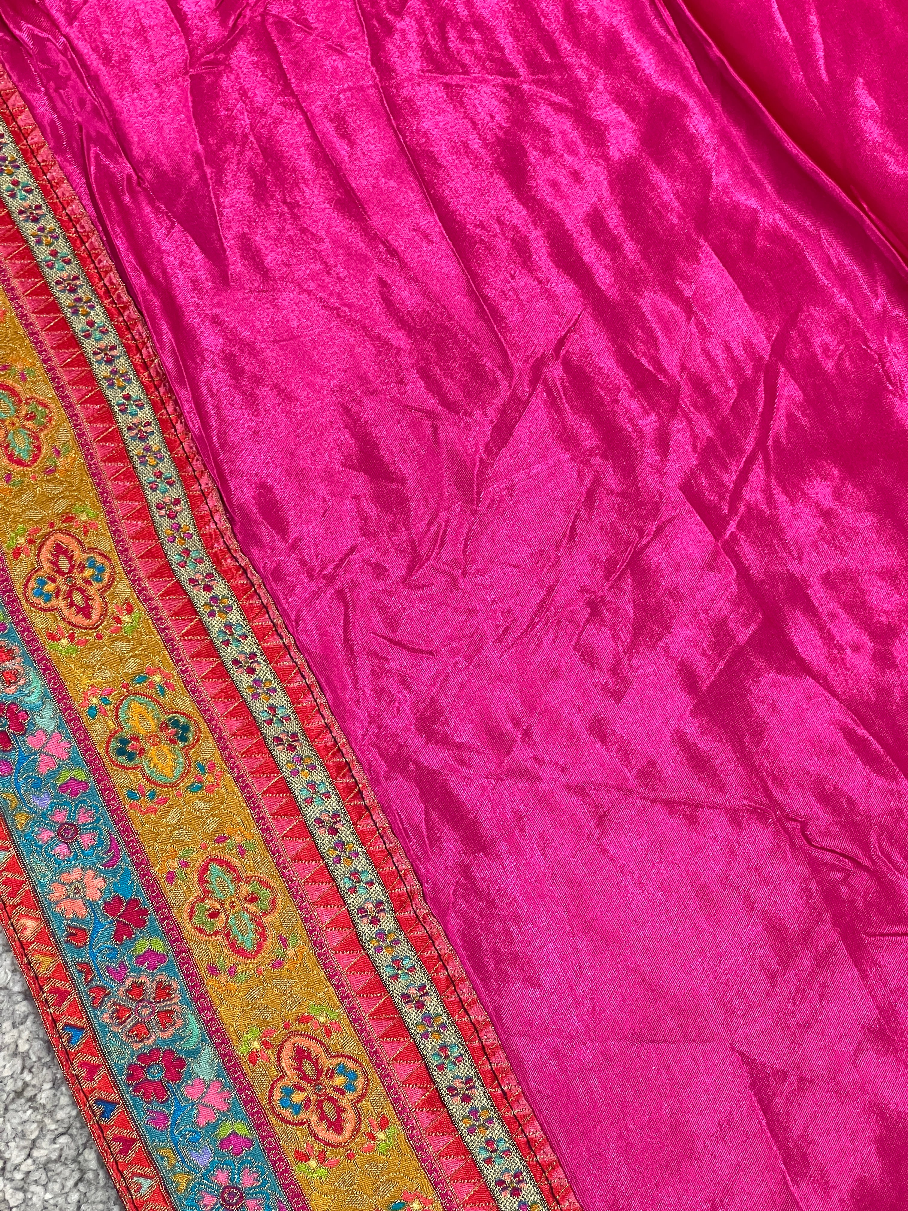 Paisley Patterned Pure Kathan Silk Saree | JRT136