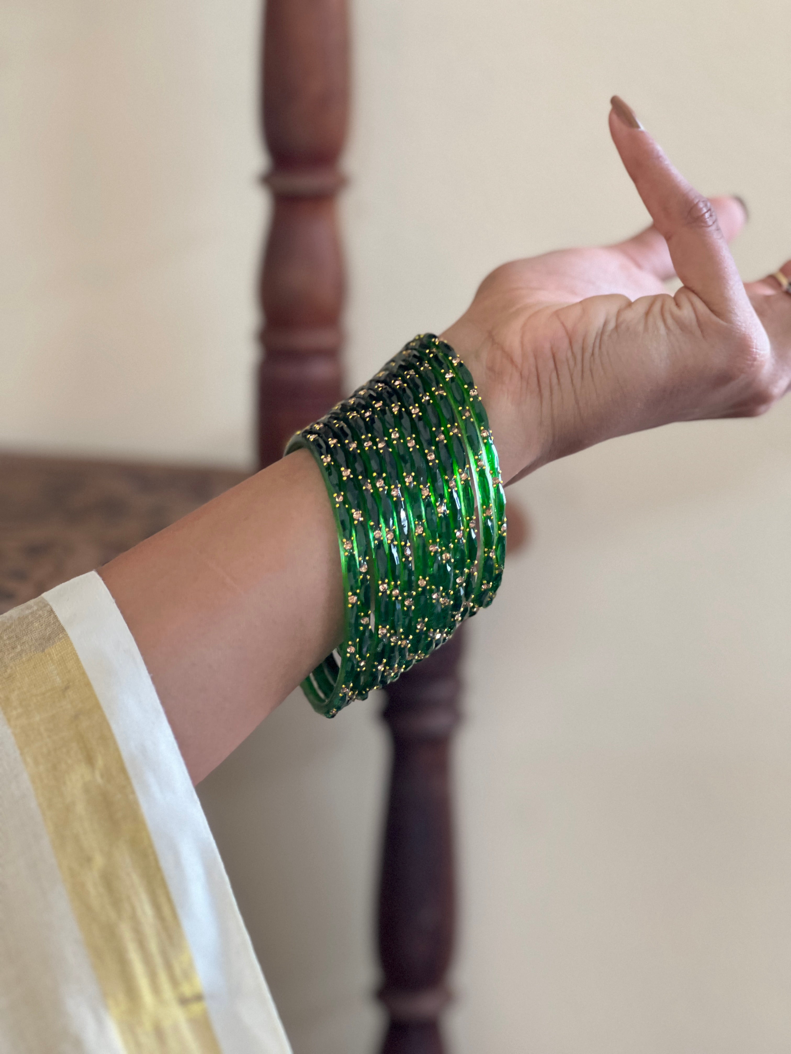 Premium Glass Bangles |KGB103