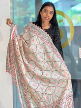 Thread Embroidery Detailed Chanderi Finish Dupatta | VET276