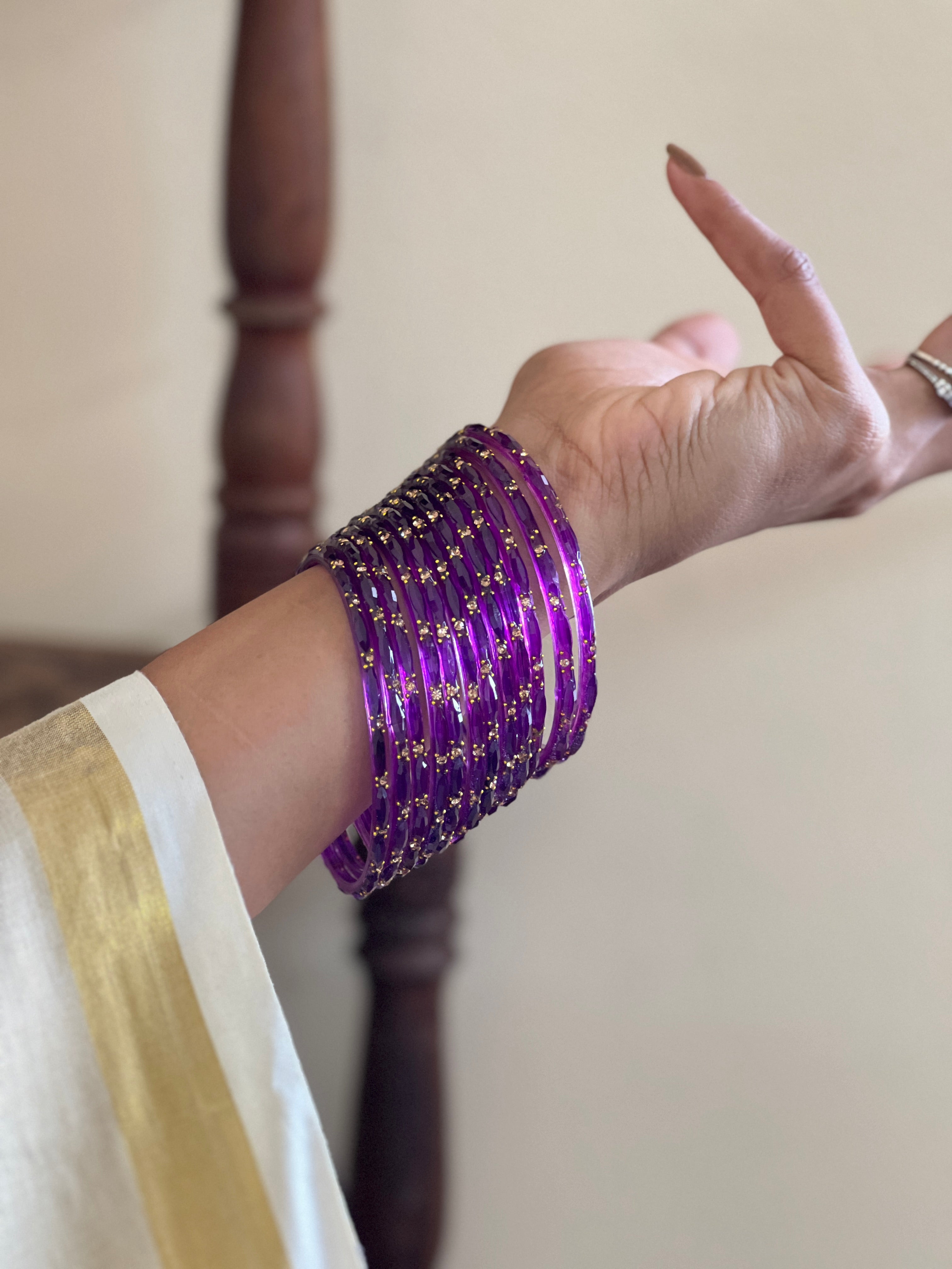 Premium Glass Bangles | KGB102