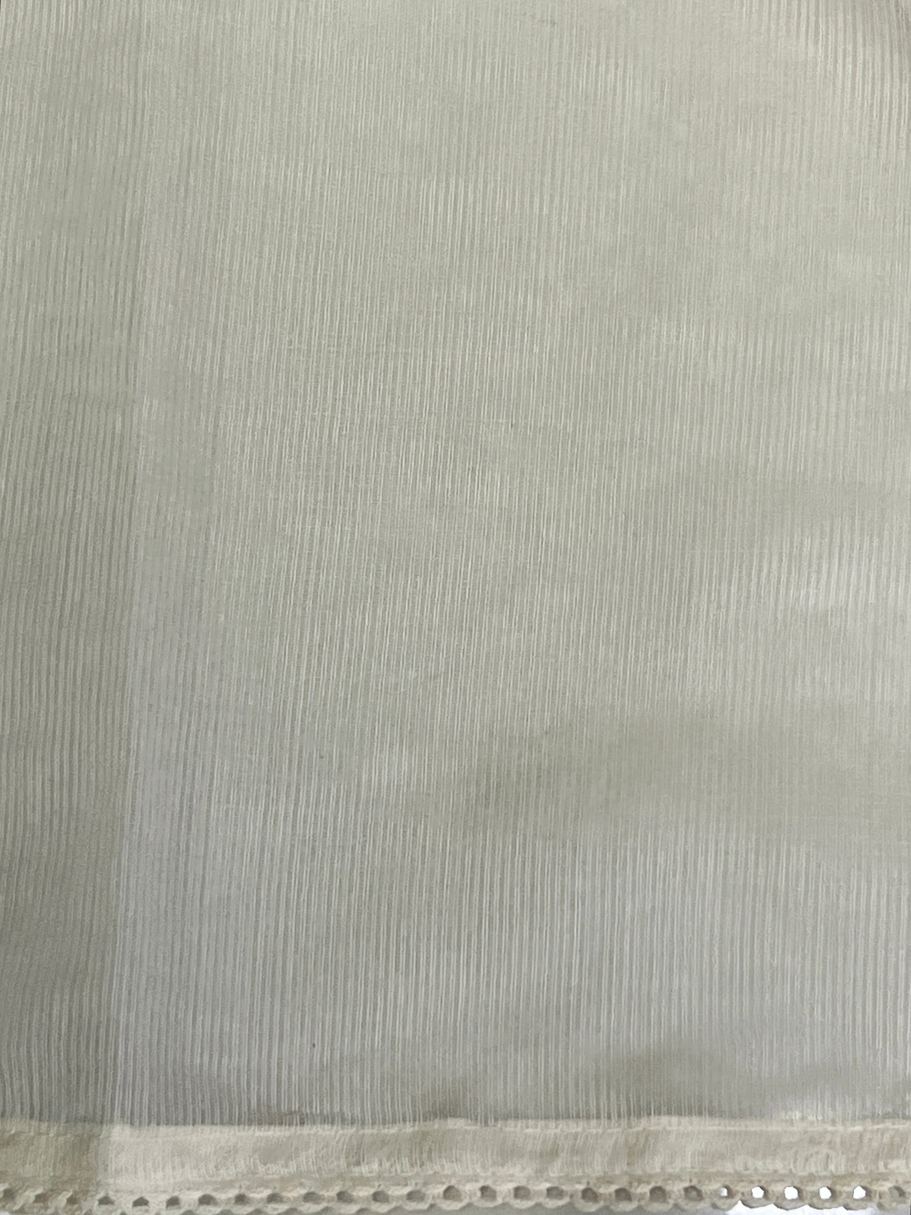 Floral Cross Stitch Embroidery Detailed Kota Saree | PF1176